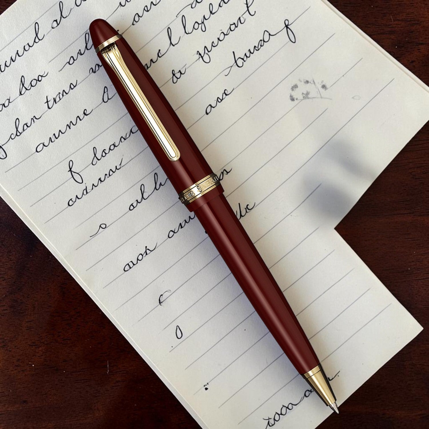 Sailor 1911S Maroon GT Ballpoint Pen 16-0503-232