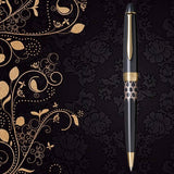 Sailor Classic Ko Bamboo Mesh Gray Ballpoint Pen 15-2502-221