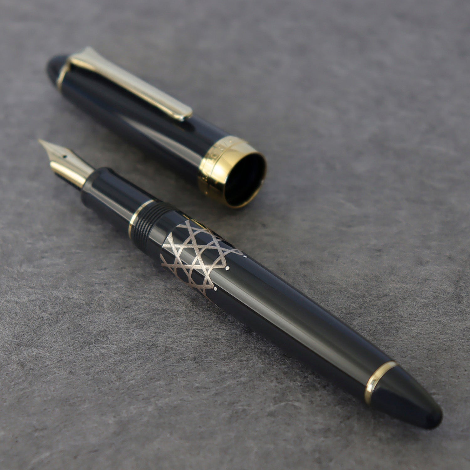 Sailor Classic Ko Bamboo Mesh Gray Fountain Pen