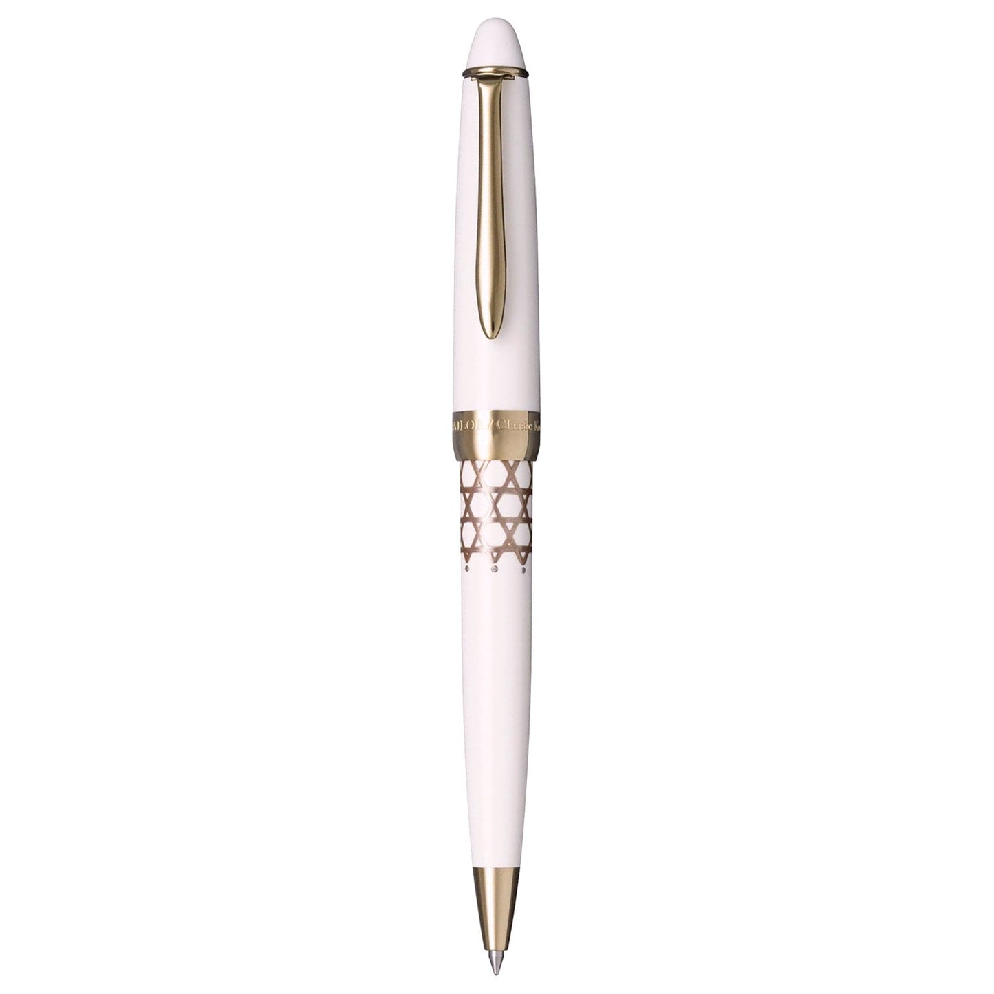Sailor Classic Ko Bamboo Mesh White Ballpoint Pen 15-2502-210