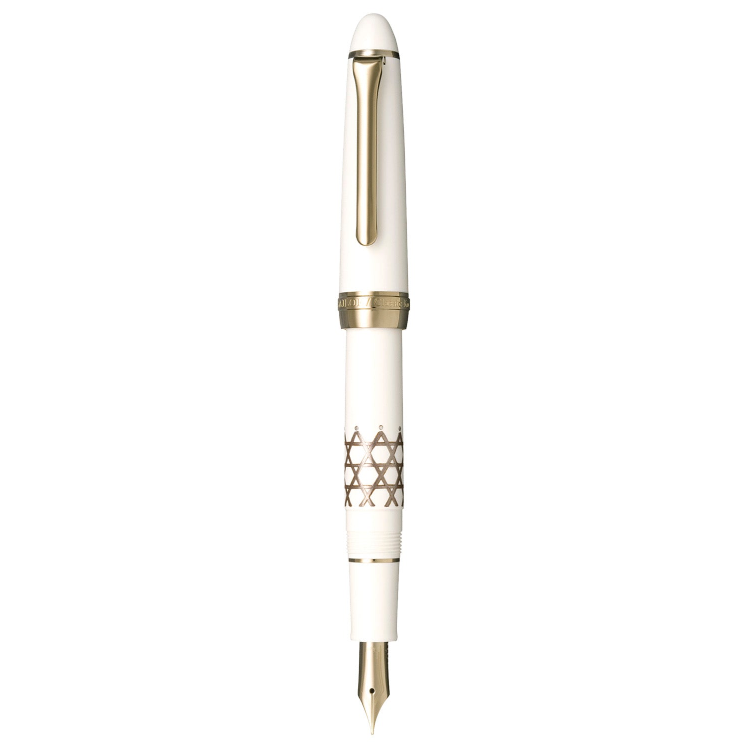 Sailor Classic Ko Bamboo Mesh White Fountain Pen