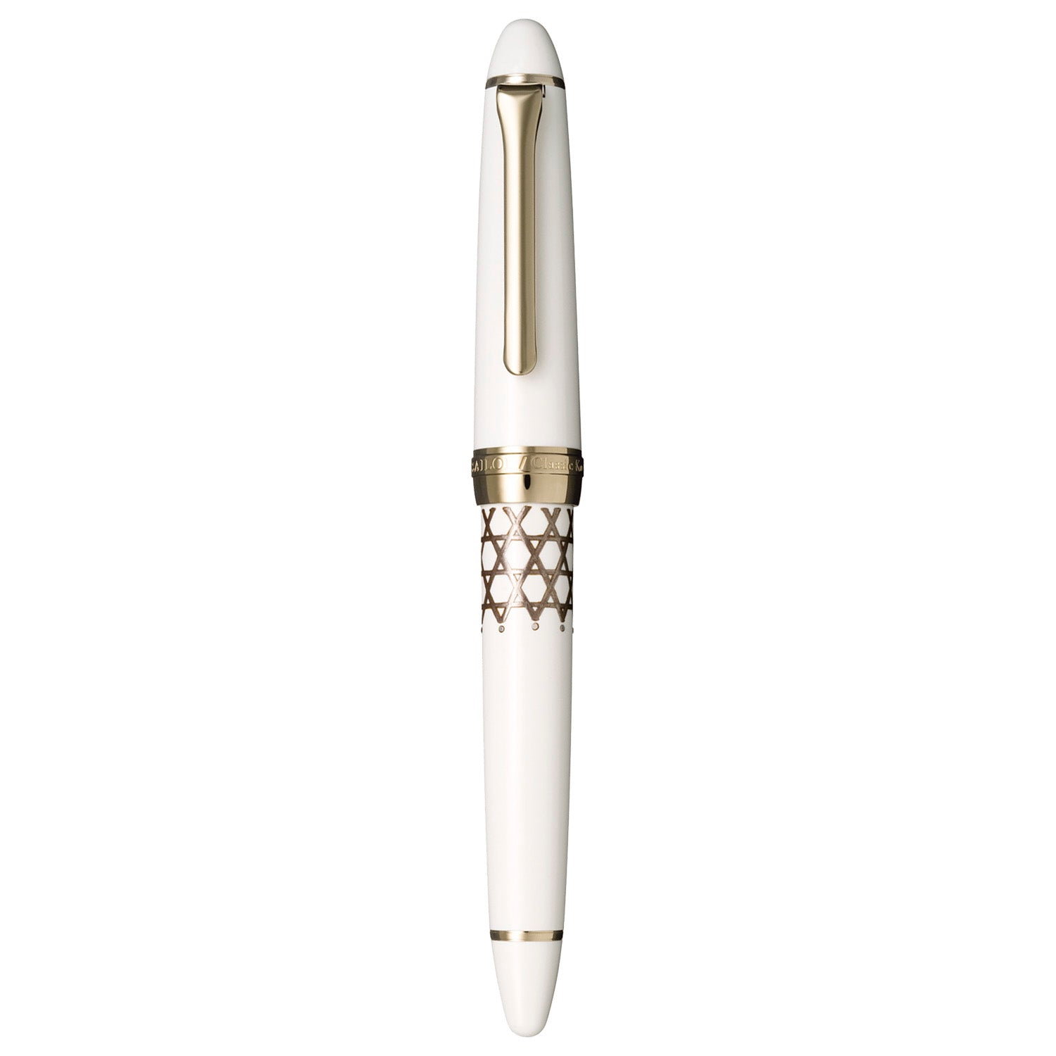 Sailor Classic Ko Bamboo Mesh White Fountain Pen