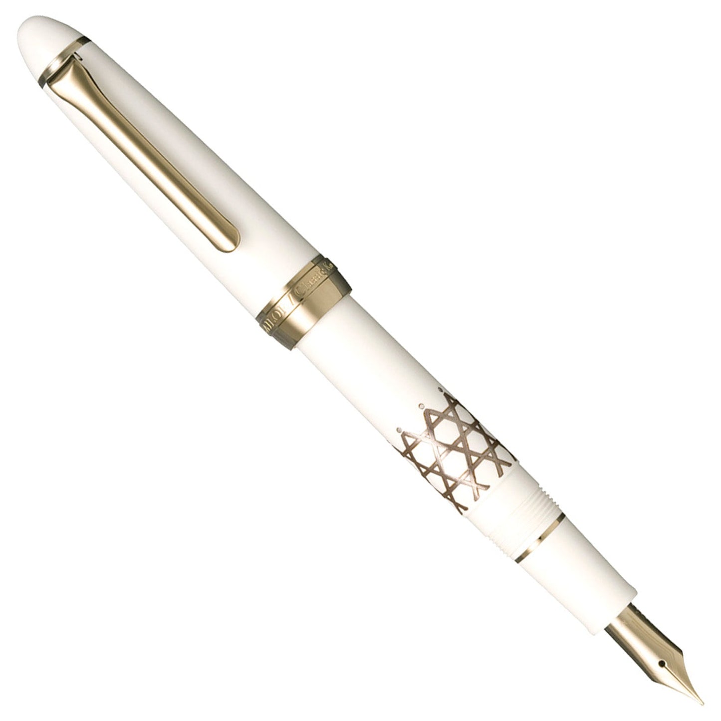 Sailor Classic Ko Bamboo Mesh White Fountain Pen