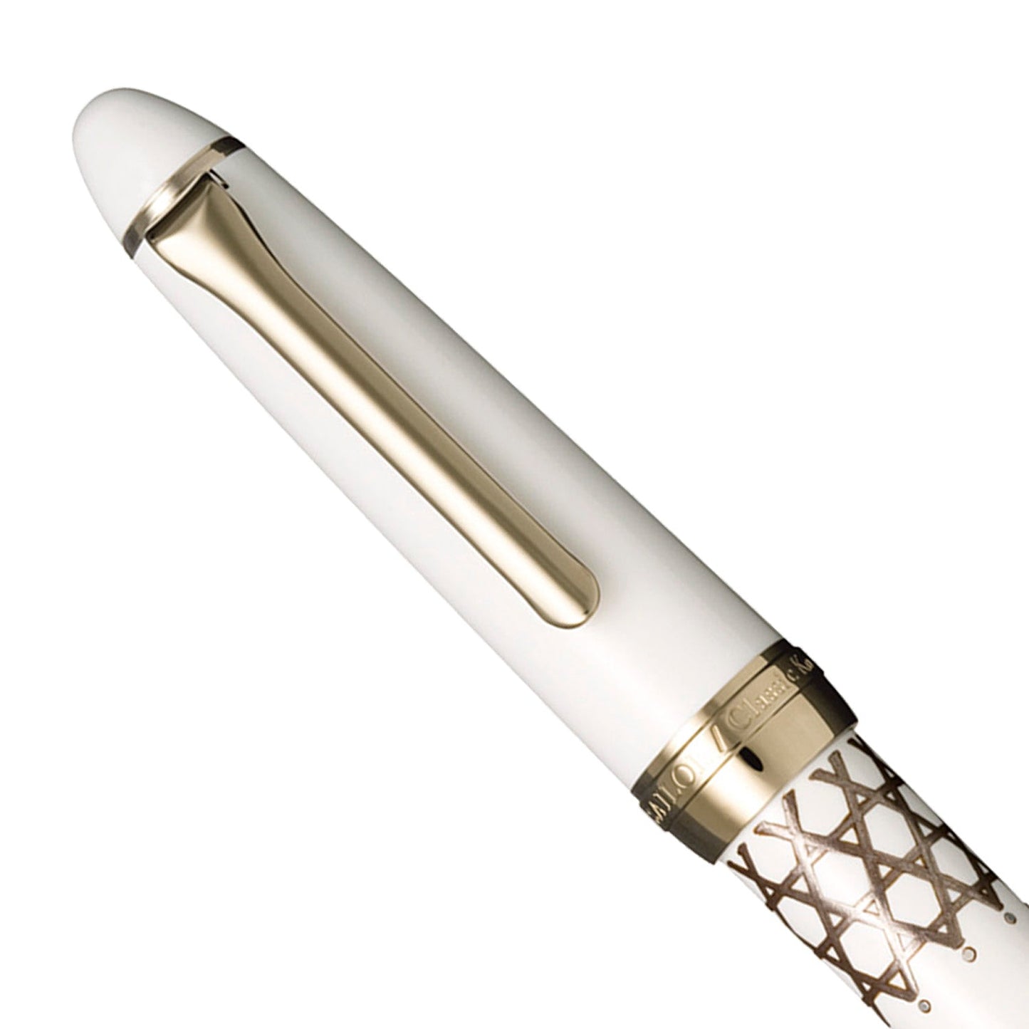 Sailor Classic Ko Bamboo Mesh White Fountain Pen