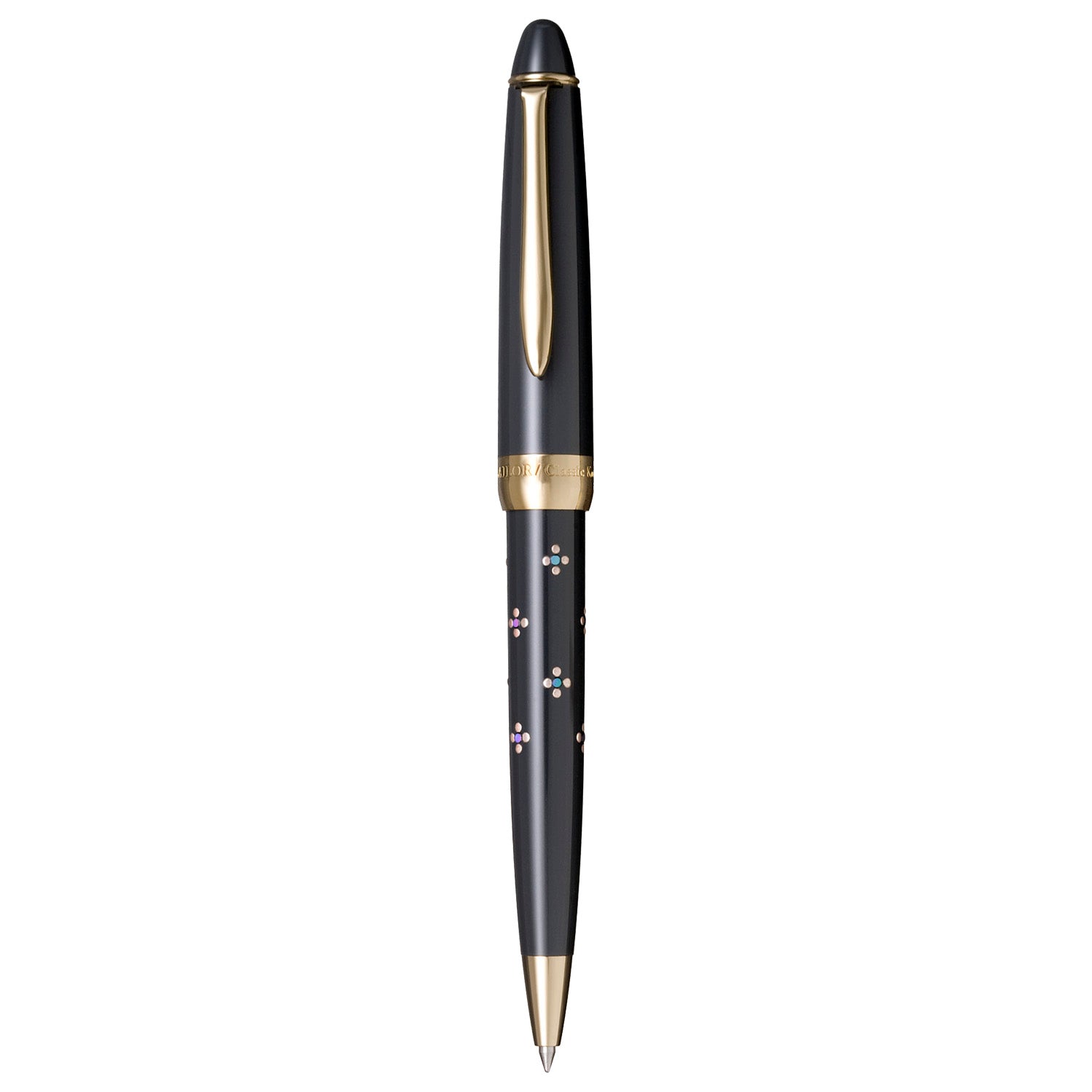 Sailor Classic Ko Floret Dot Gray Ballpoint Pen 10-2503-221