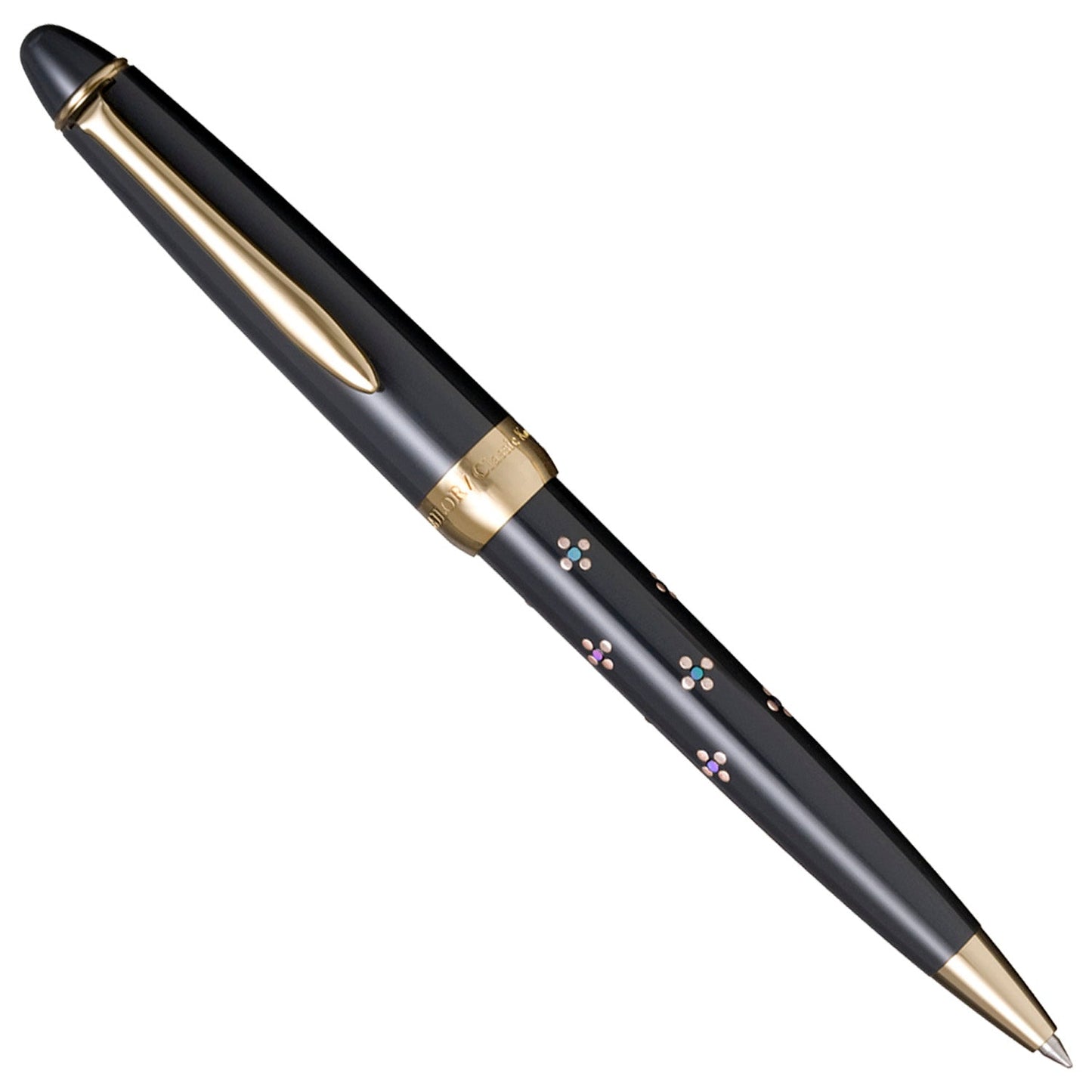 Sailor Classic Ko Floret Dot Gray Ballpoint Pen 10-2503-221