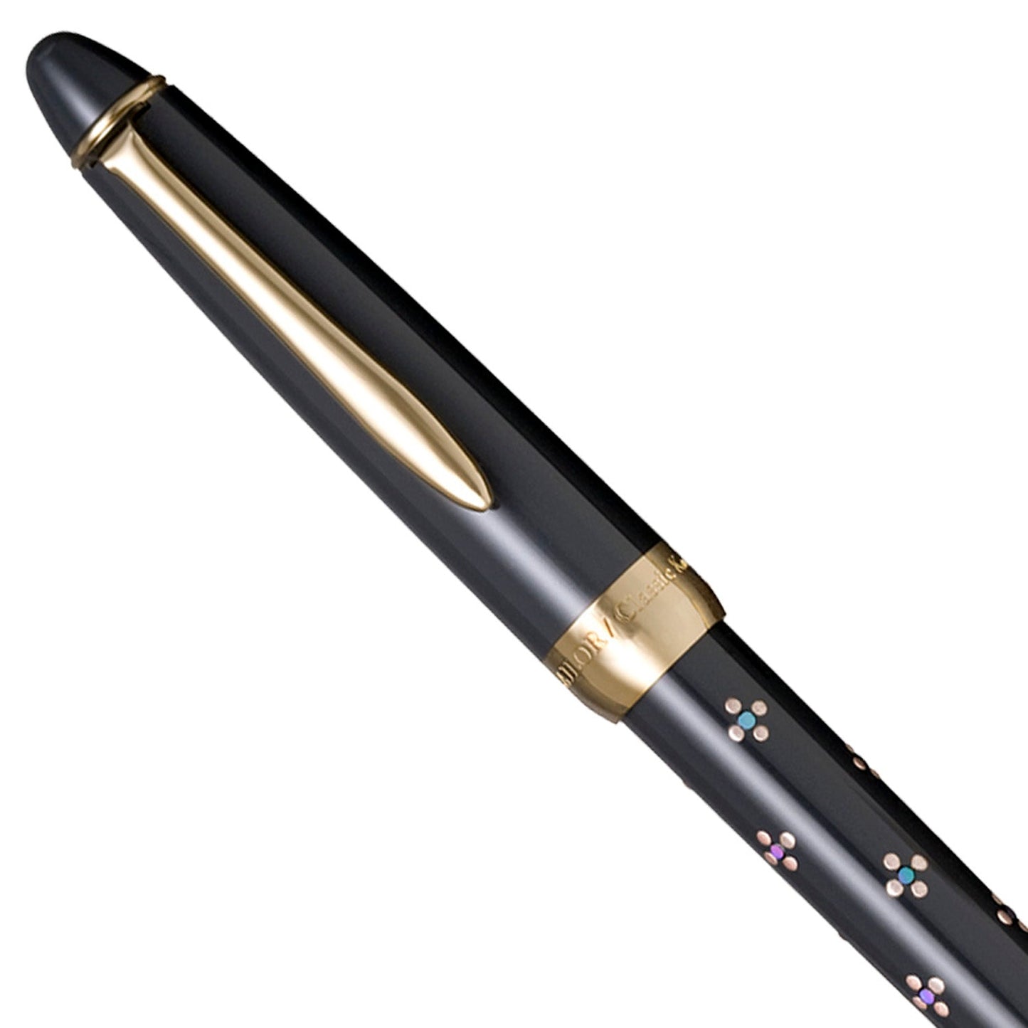 Sailor Classic Ko Floret Dot Gray Ballpoint Pen 10-2503-221