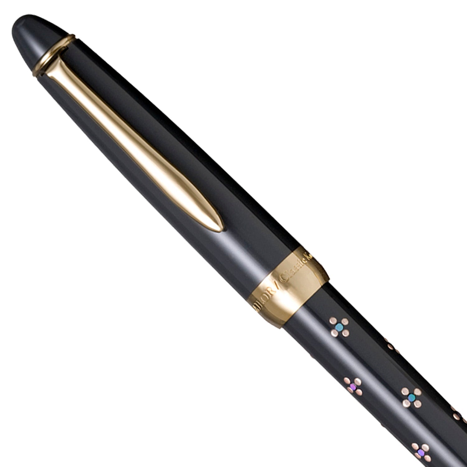Sailor Classic Ko Floret Dot Gray Ballpoint Pen 10-2503-221