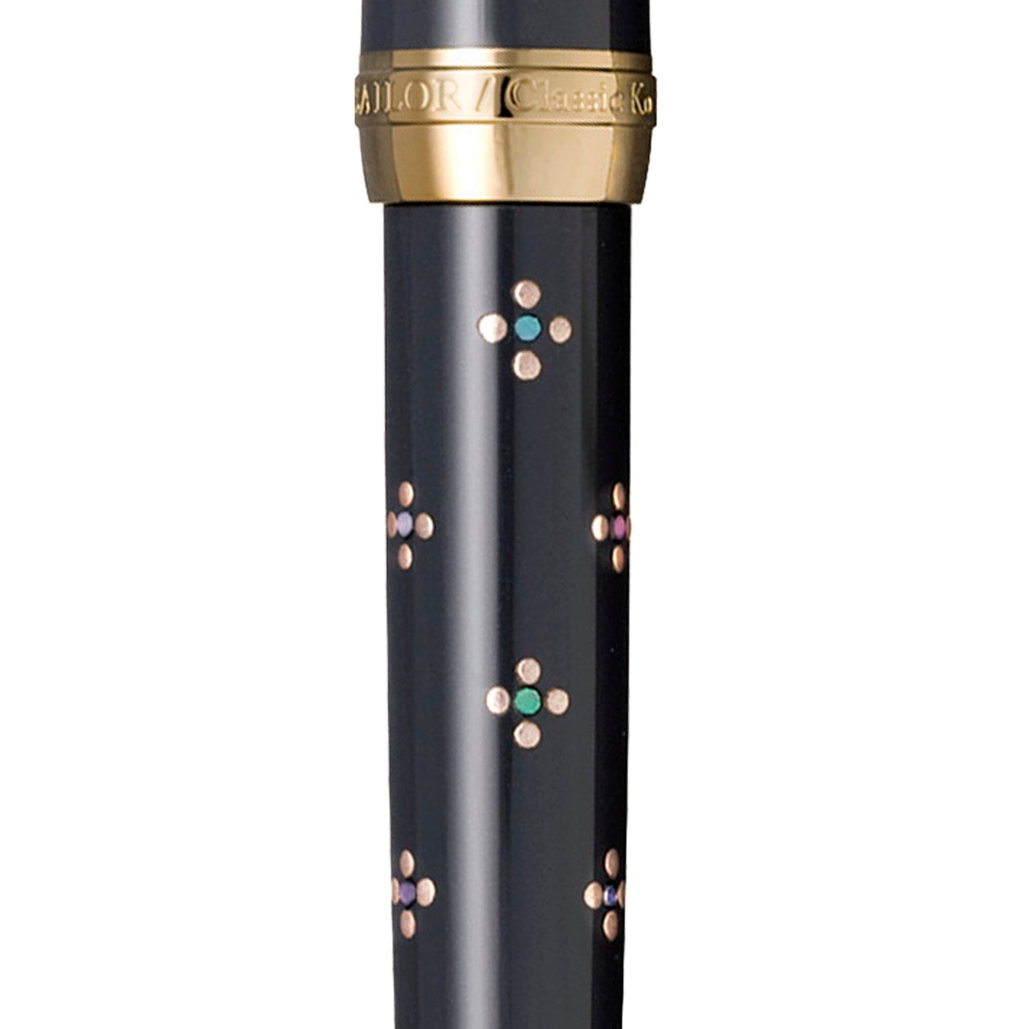 Sailor Classic Ko Floret Dot Gray Fountain Pen