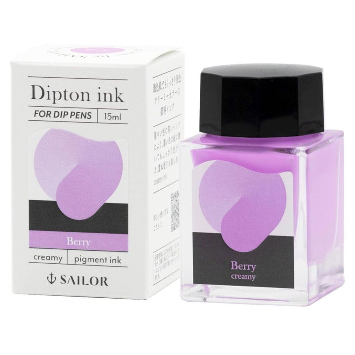 Sailor Dipton Ink Bottle (Berry - 15 ML) 13-1801-204