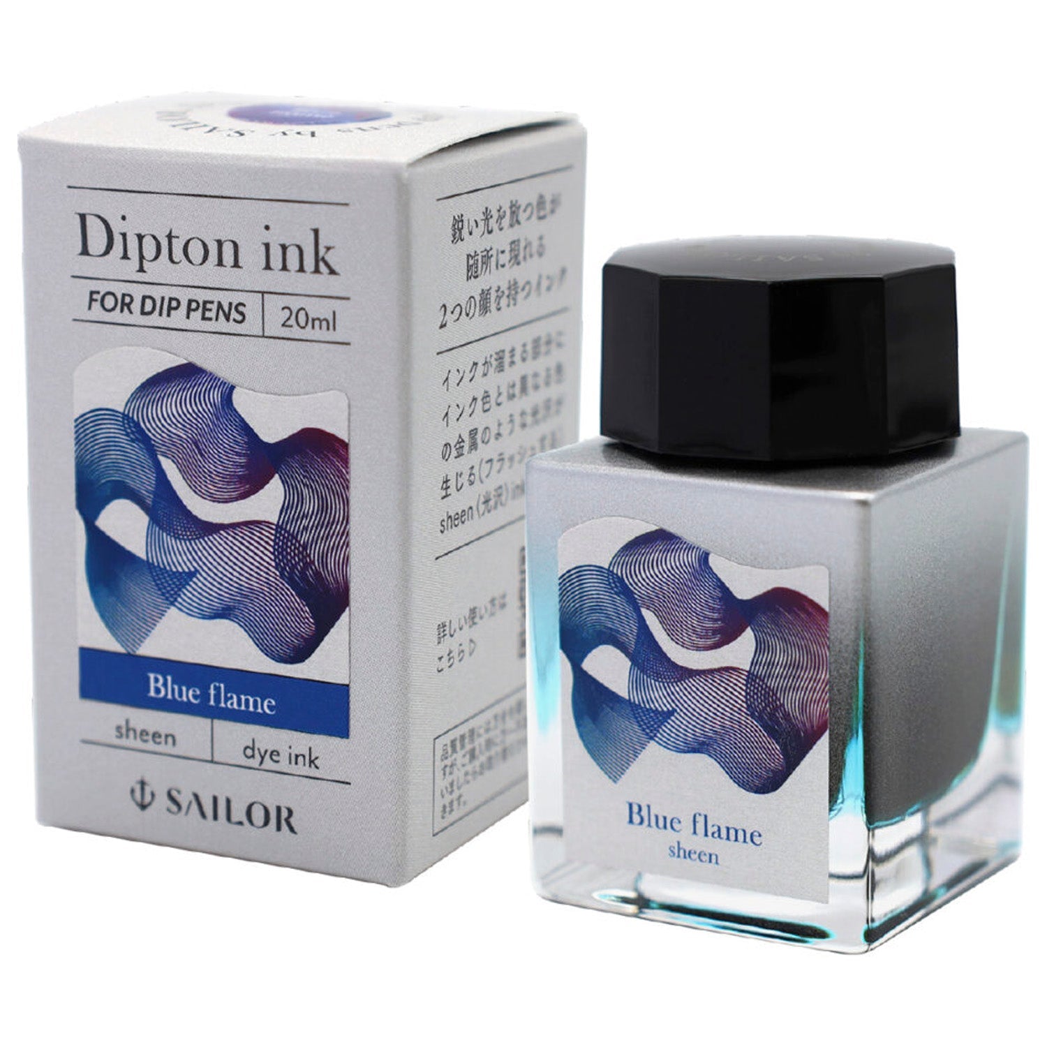 Sailor Dipton Ink Bottle (Blue Flame - 20 ML) 13-1800-201