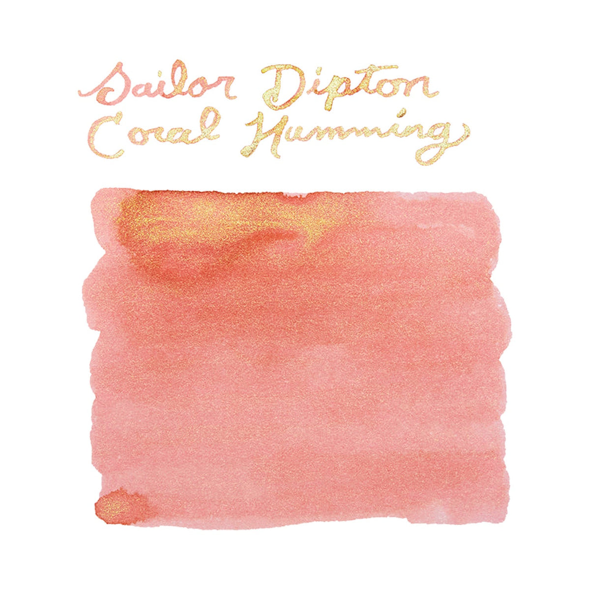 Sailor Dipton Ink Bottle (Coral Humming - 20 ML) 13-1700-201