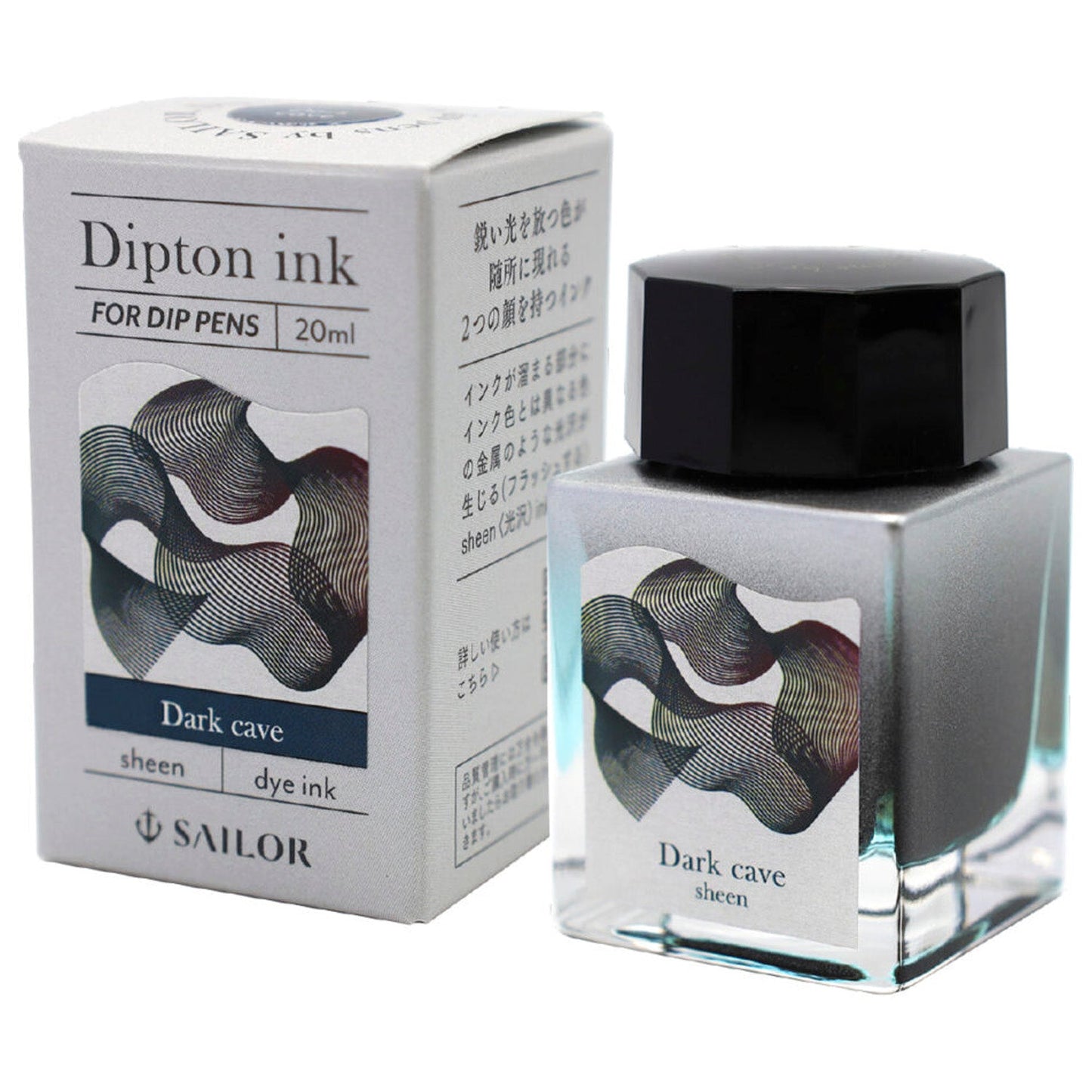 Sailor Dipton Ink Bottle (Dark Cave - 20 ML) 13-1800-203
