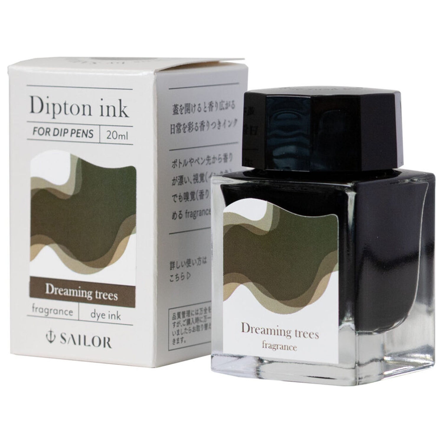 Sailor Dipton Fragrance Ink Bottle (Dreaming Trees - 20 ML) 13-1802-203 (Special Edition)