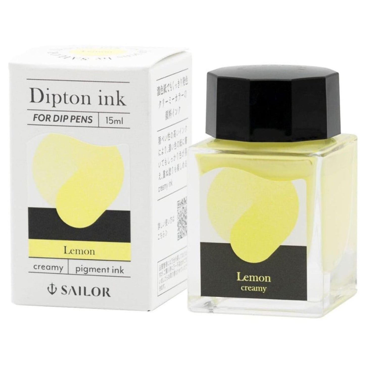 Sailor Dipton Ink Bottle (Lemon - 15 ML) 13-1801-206