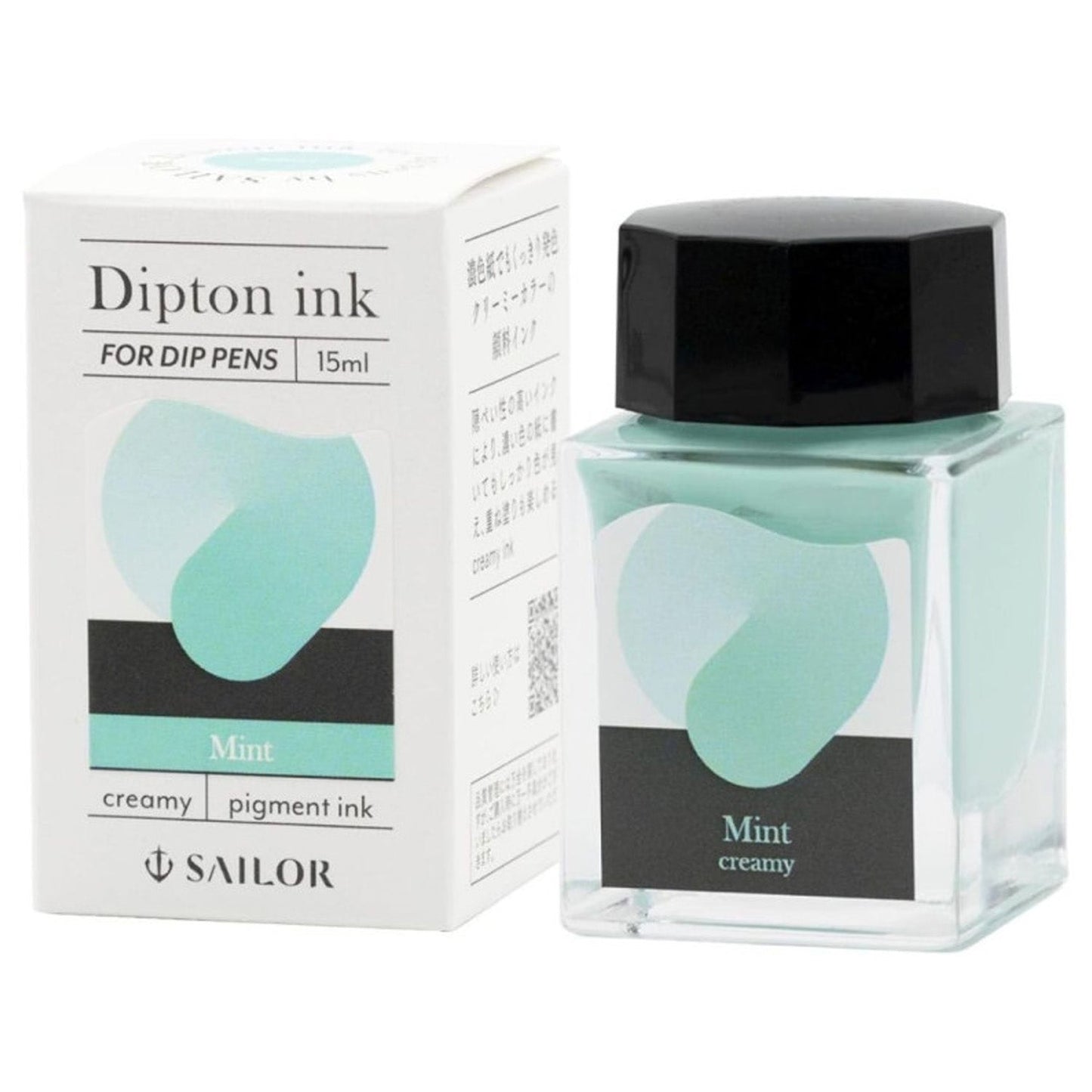 Sailor Dipton Ink Bottle (Mint - 15 ML) 13-1801-205