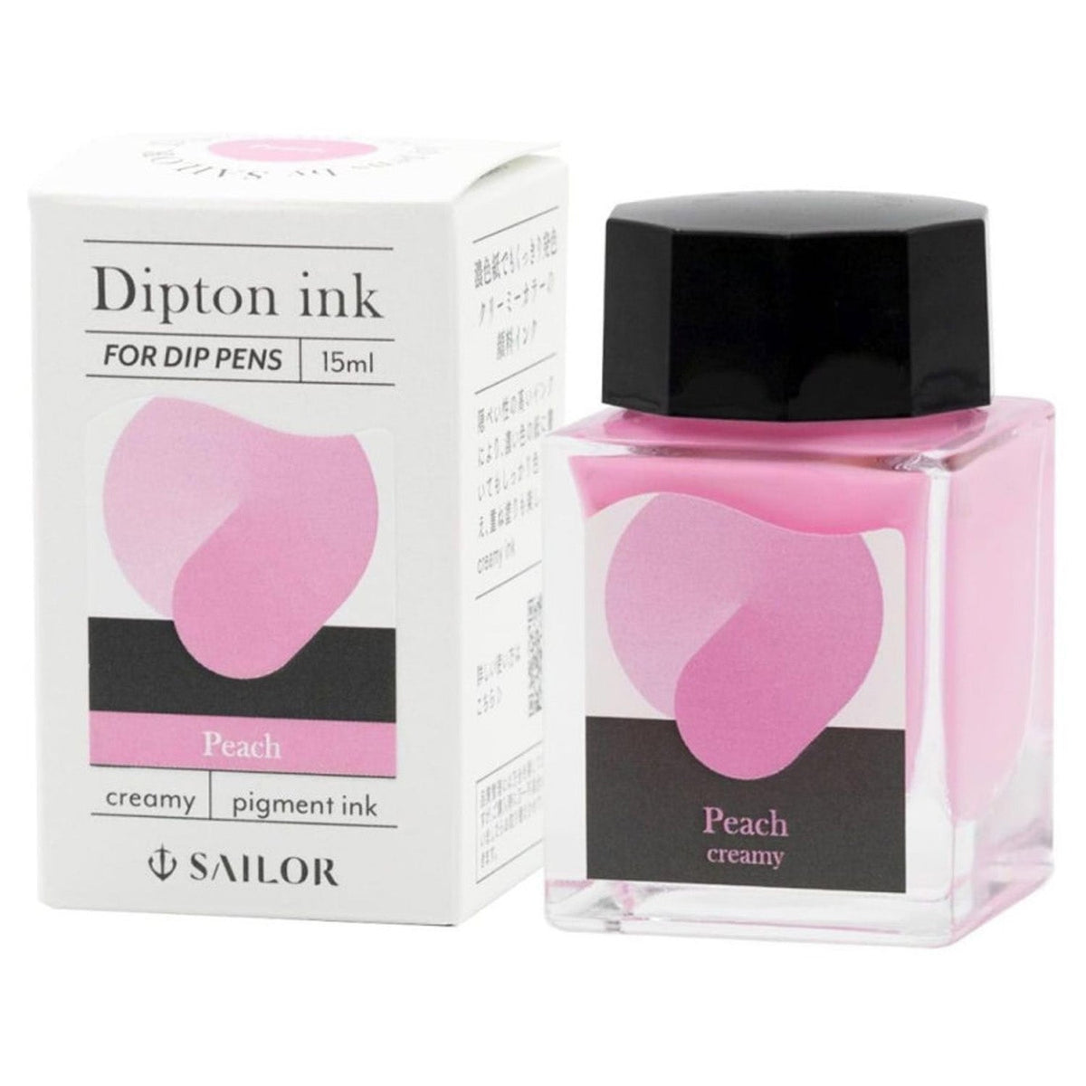 Sailor Dipton Ink Bottle (Peach - 15 ML) 13-1801-202