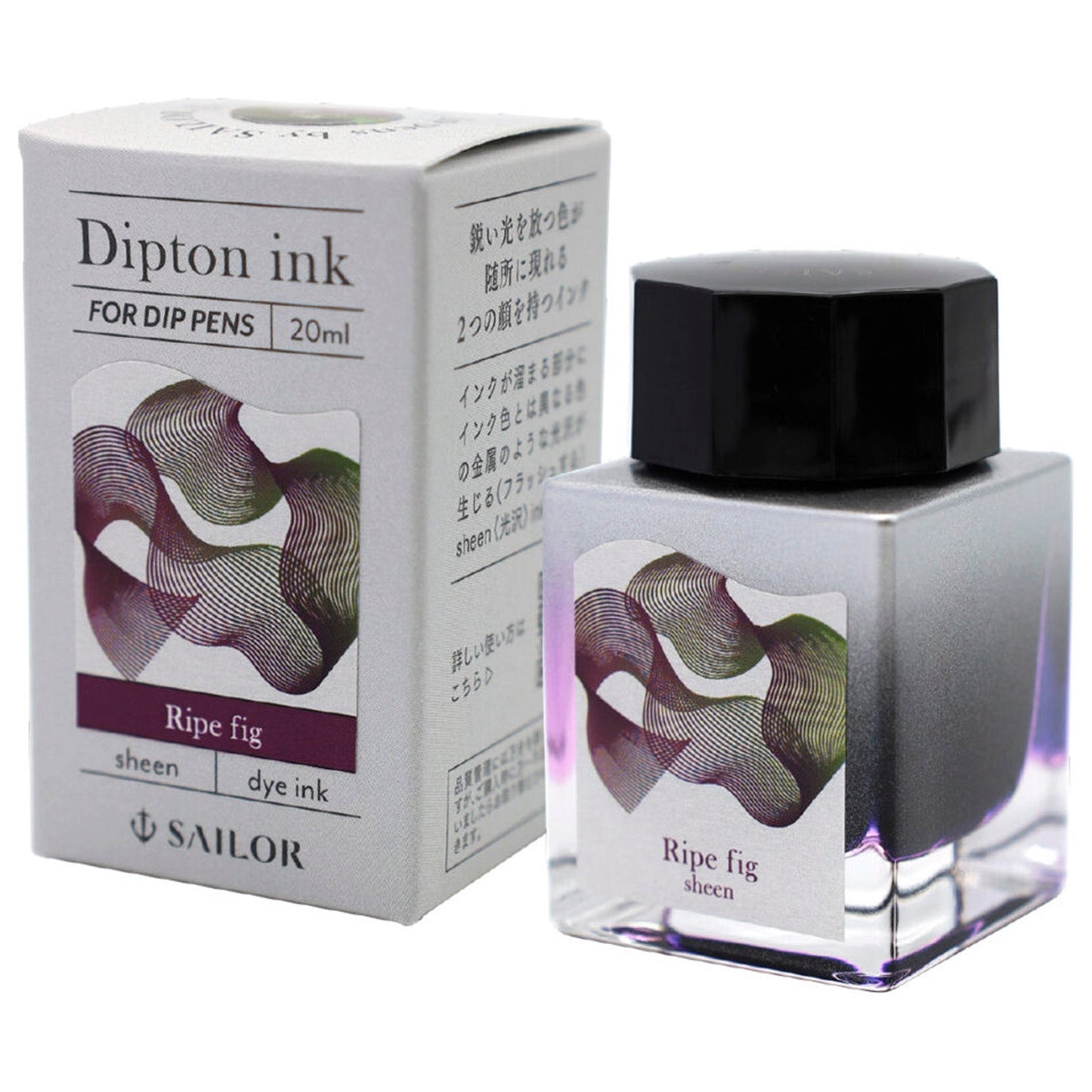 Sailor Dipton Ink Bottle (Ripe Fig - 20 ML) 13-1800-202