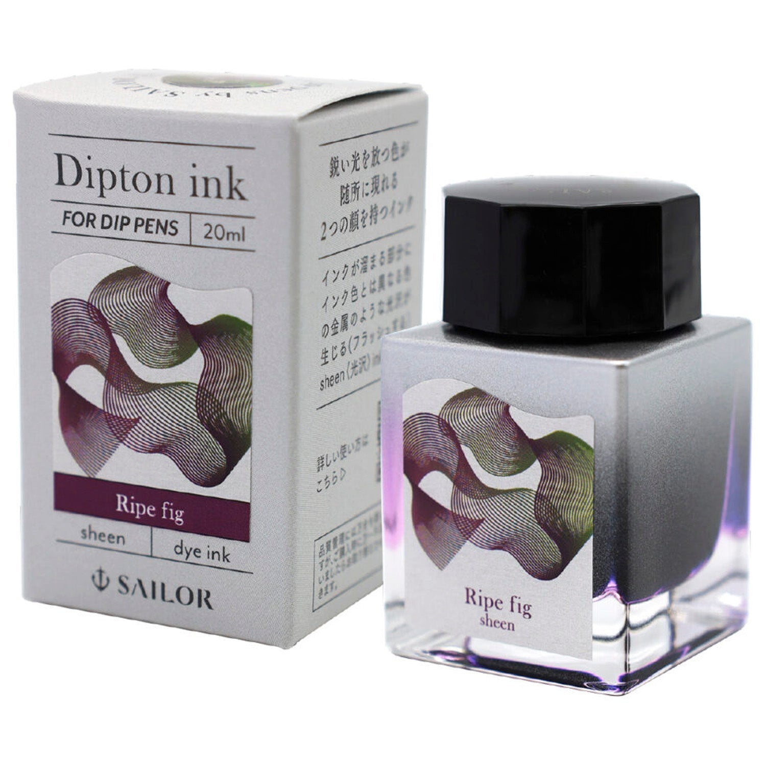 Sailor Dipton Ink Bottle (Ripe Fig - 20 ML) 13-1800-202
