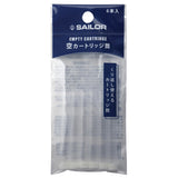 Sailor Empty Ink Cartridge (Pack of 6) 13-0303-000