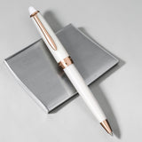Sailor Fasciner Pearl White RGT Ballpoint Pen 16-0525-210