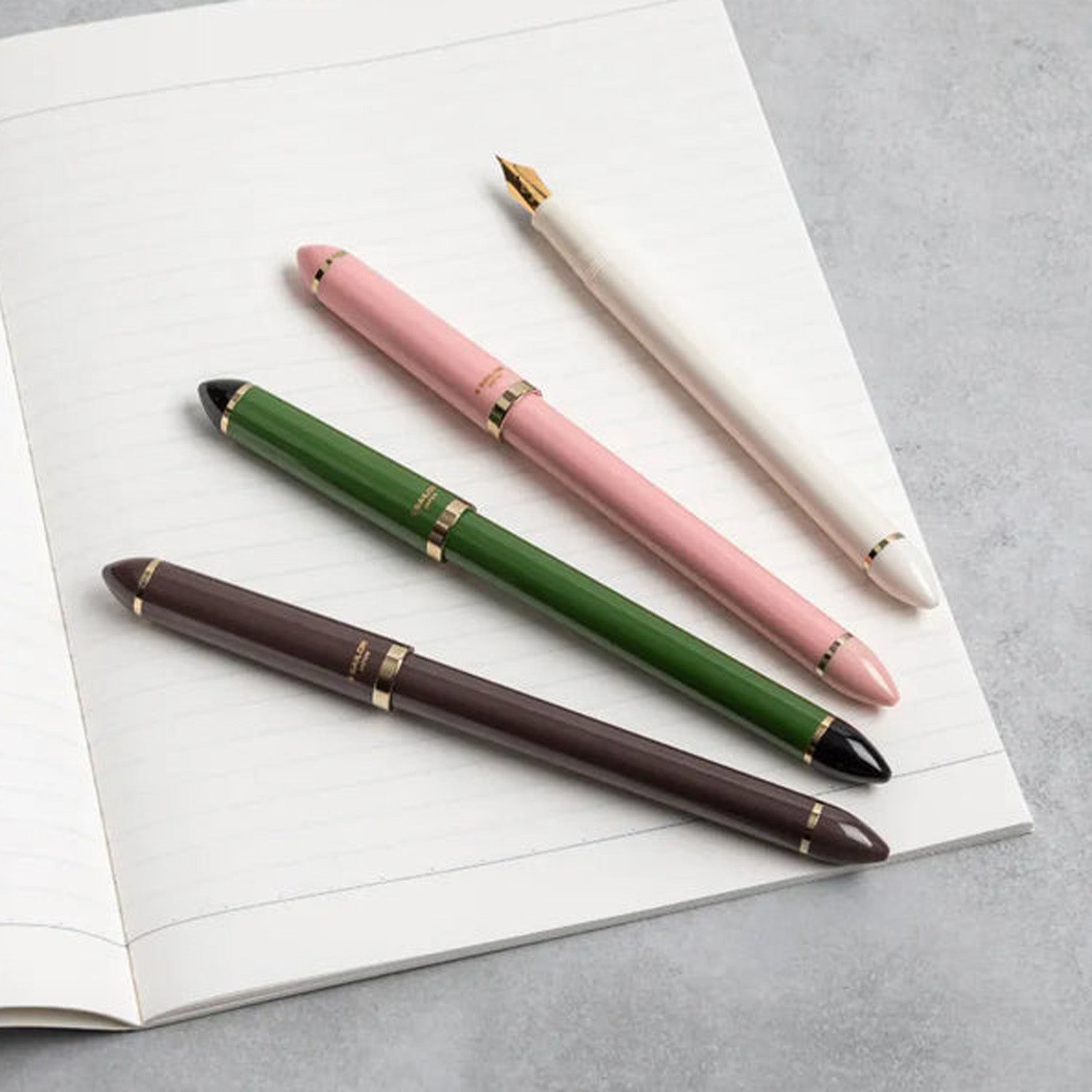 Sailor Fude de Mannen Blue GT Fountain Pen 12-0150-040