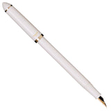Sailor Fude de Mannen White GT Fountain Pen 12-0150-010
