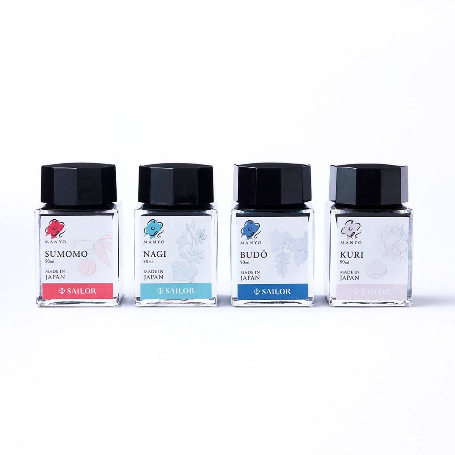 Sailor Manyo Ink Bottle (Assorted - 20 ML) 13-4510-004 (Limited Edition)