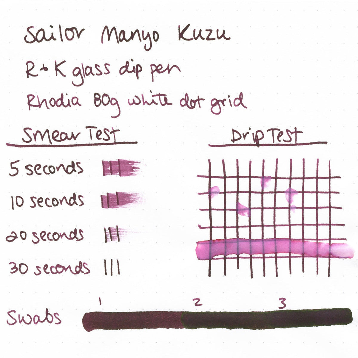 Sailor Manyo Ink Bottle (Kuzu - 50 ML) 13-2009-207