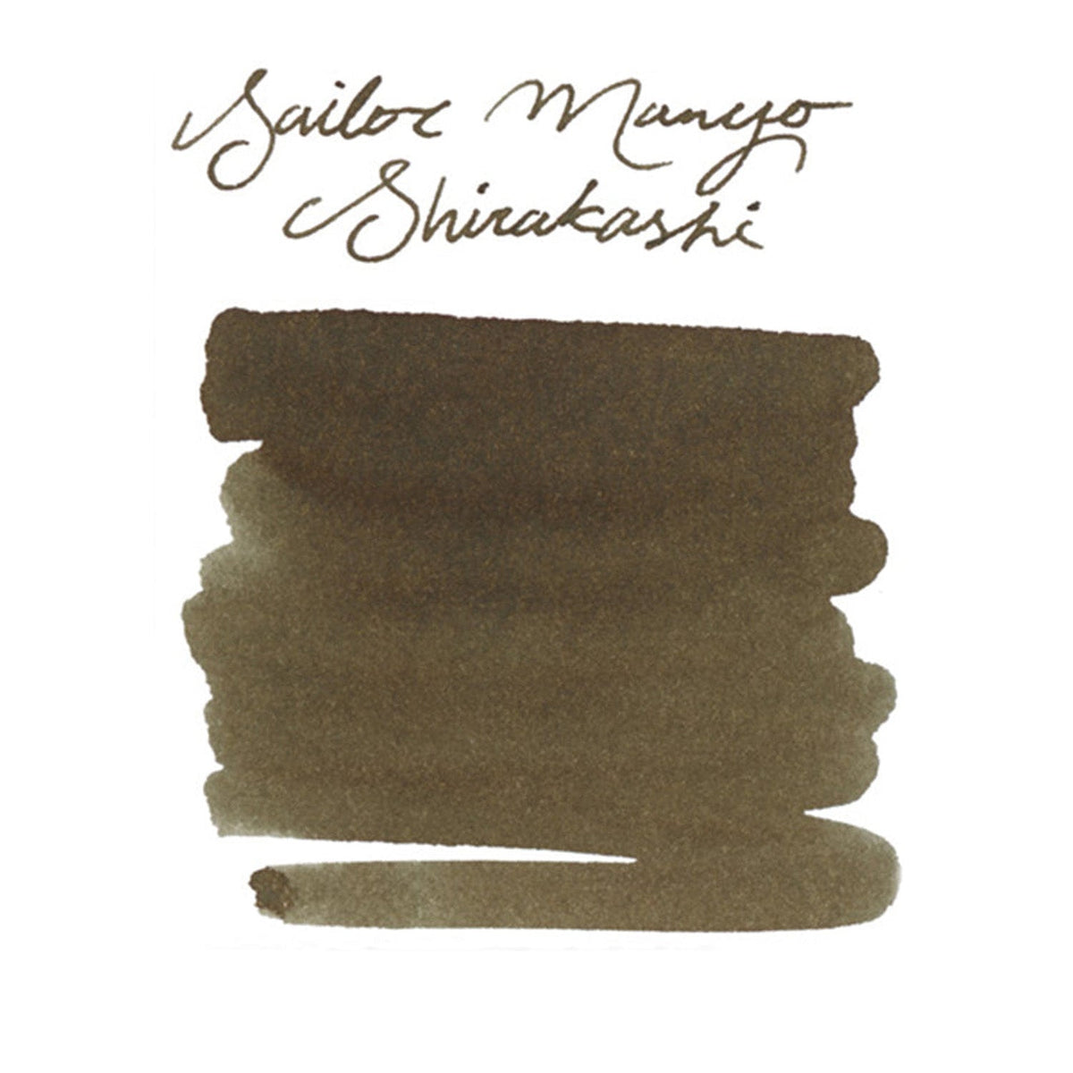 Sailor Manyo Ink Bottle (Shikarashi - 50 ML) 13-2009-215