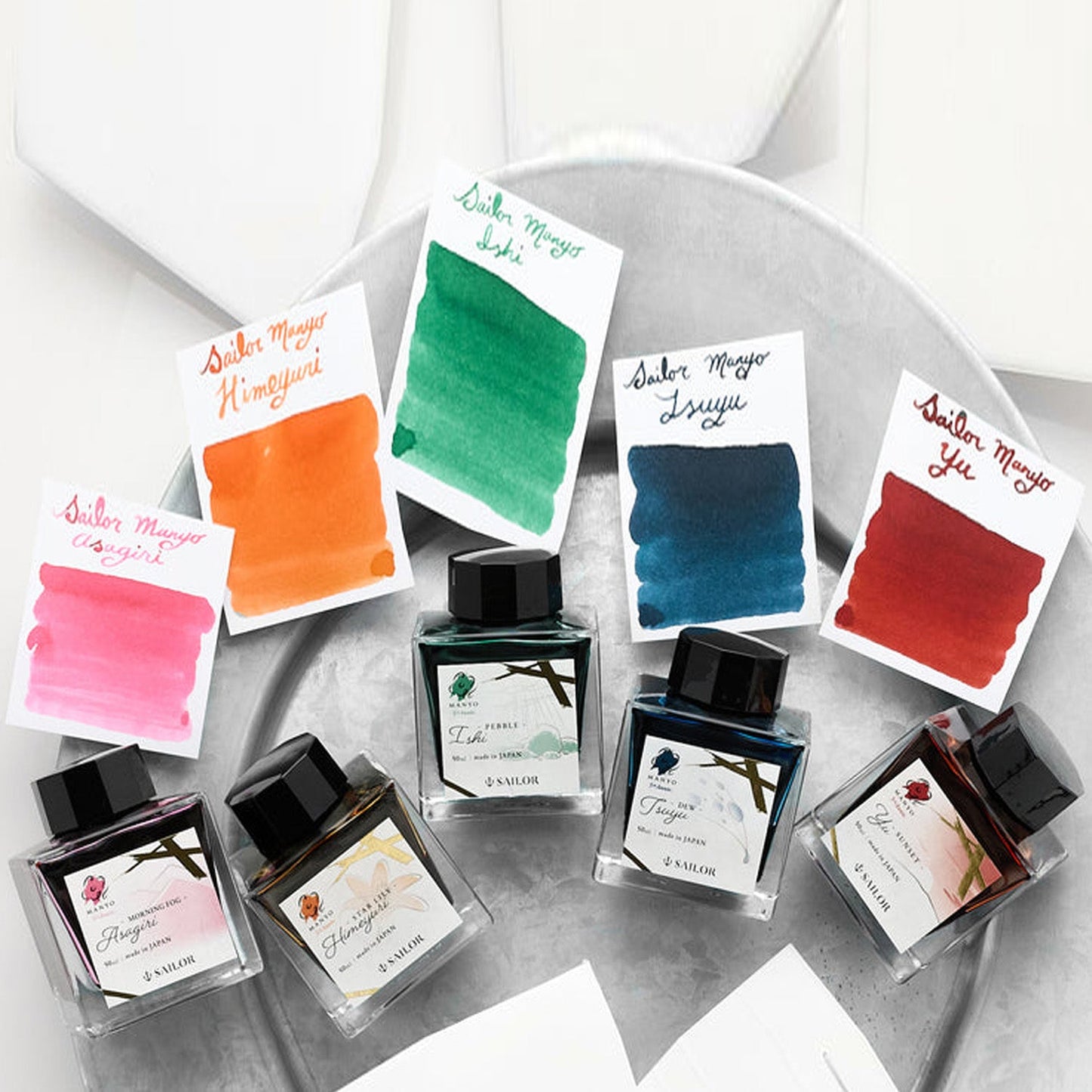 Sailor Manyo 5th Anniversary Ink Bottle (Himeyuri - 50 ML) 13-2009-305 (Limited Edition)
