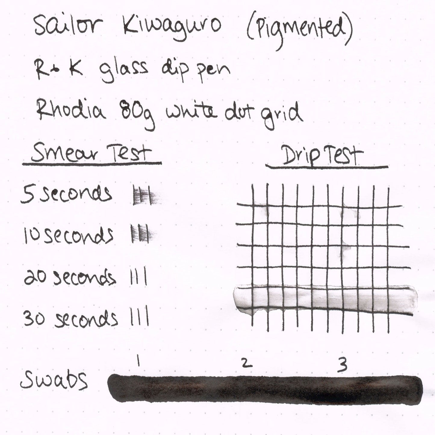 Sailor Pigment Ink Bottle (Kiwaguro - 50 ML) 13-2002-220