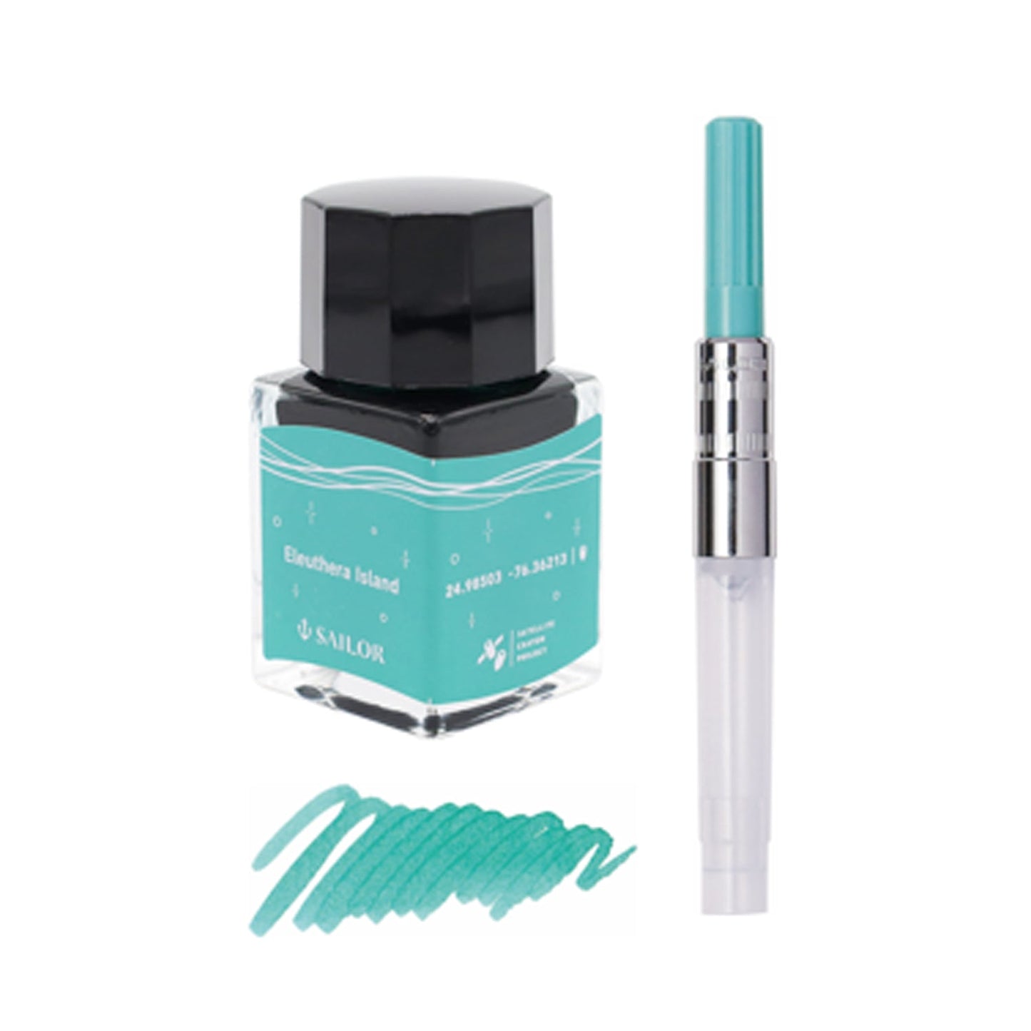 Sailor Profit Junior Satellite Crayon Project Eleuthera Island CT Fountain Pen Set (Special Edition)