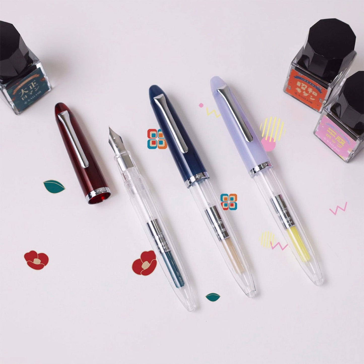 Sailor Profit Junior Heisei Pop Fountain Pen Set (Limited Edition)