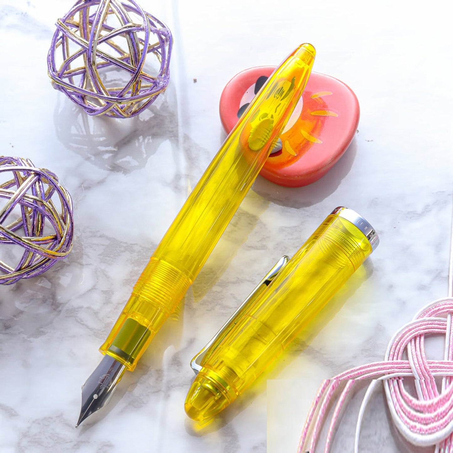 Sailor Profit Junior Transparent Yellow CT Fountain Pen (Limited Edition)