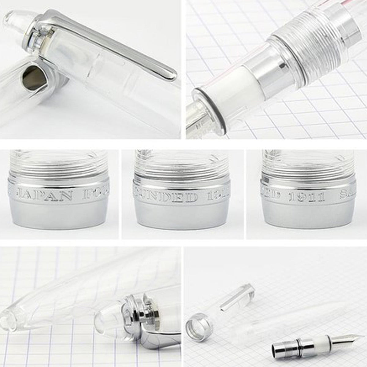 Sailor Procolor 500 Clear CT Fountain Pen
