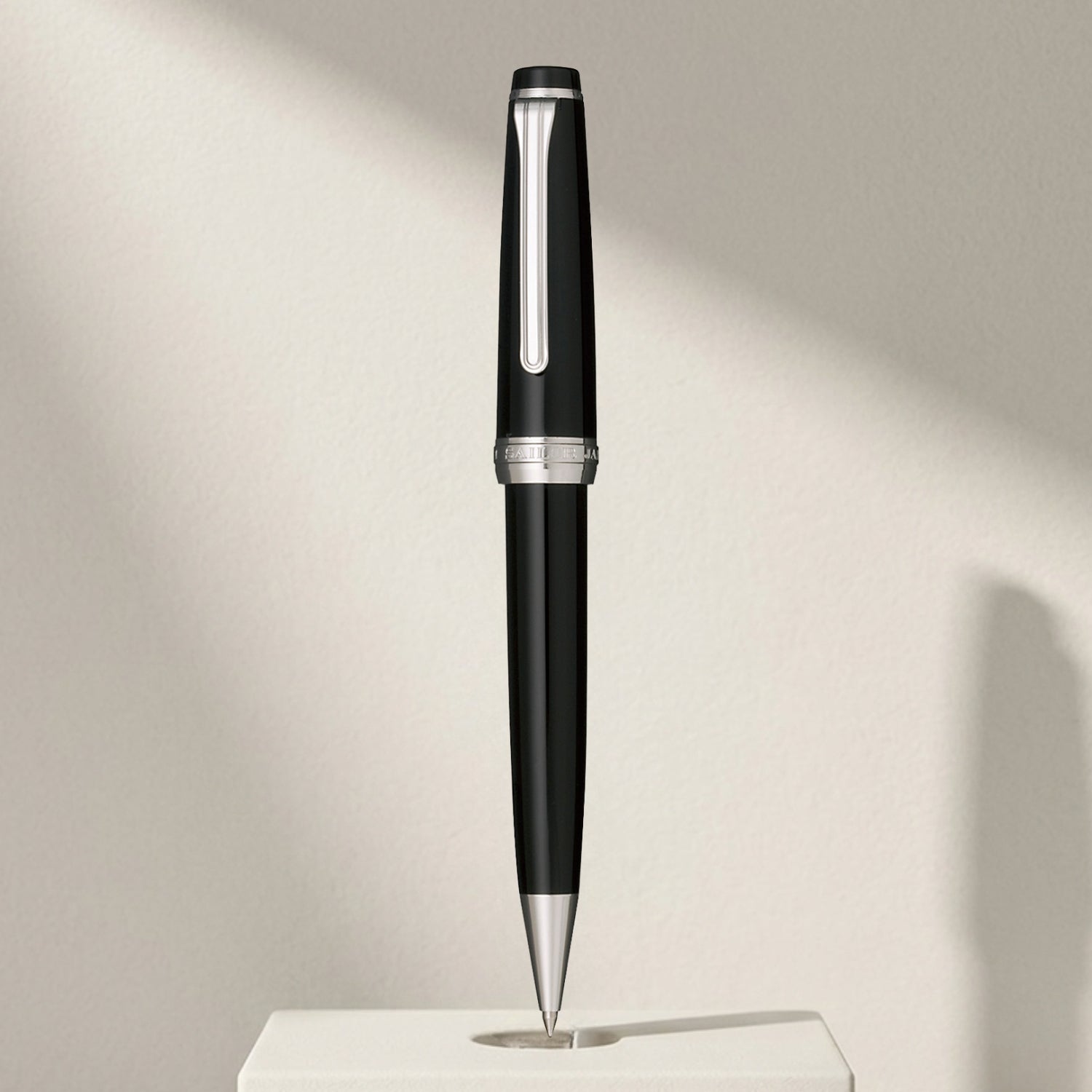 Sailor Progear Slim Black CT Ballpoint Pen 16-0707-220