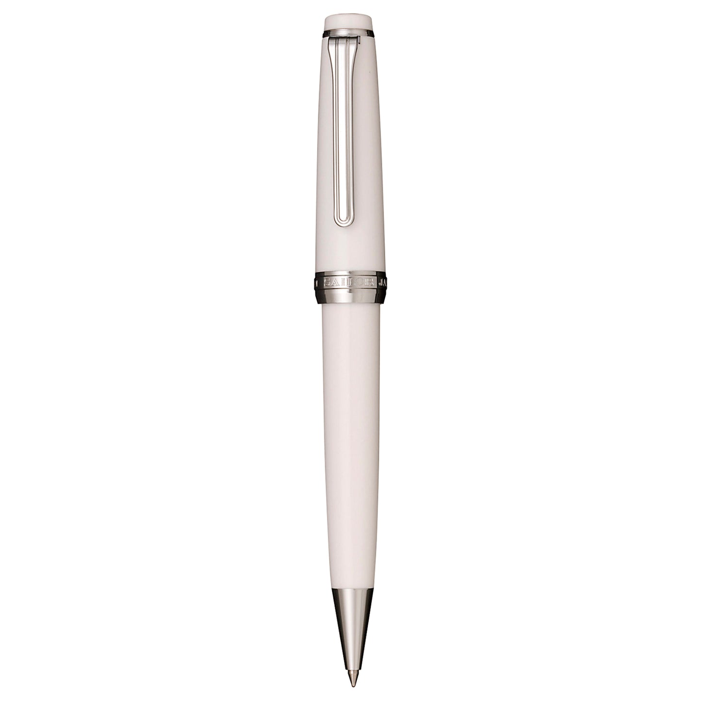 Sailor Progear Slim White CT Ballpoint Pen 16-0707-210