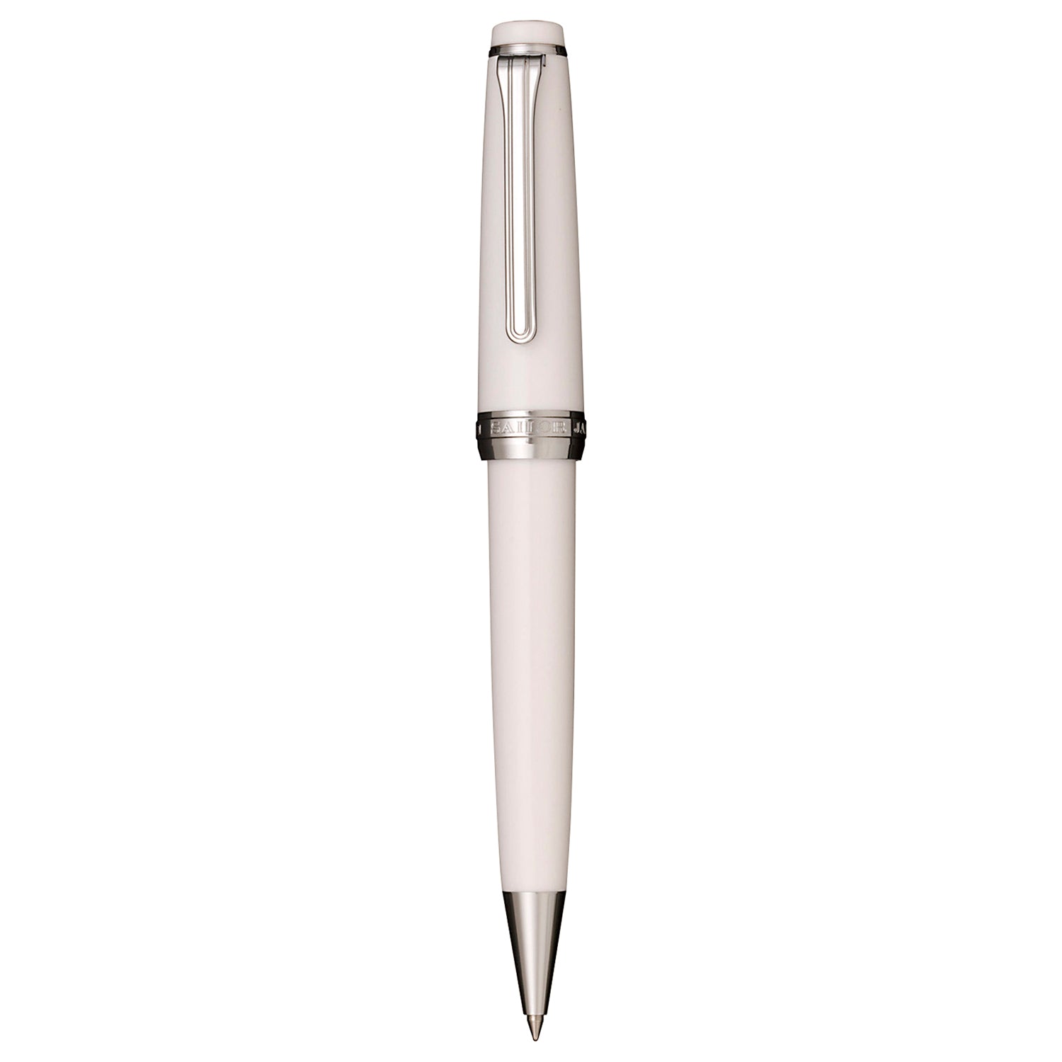 Sailor Progear Slim White CT Ballpoint Pen 16-0707-210