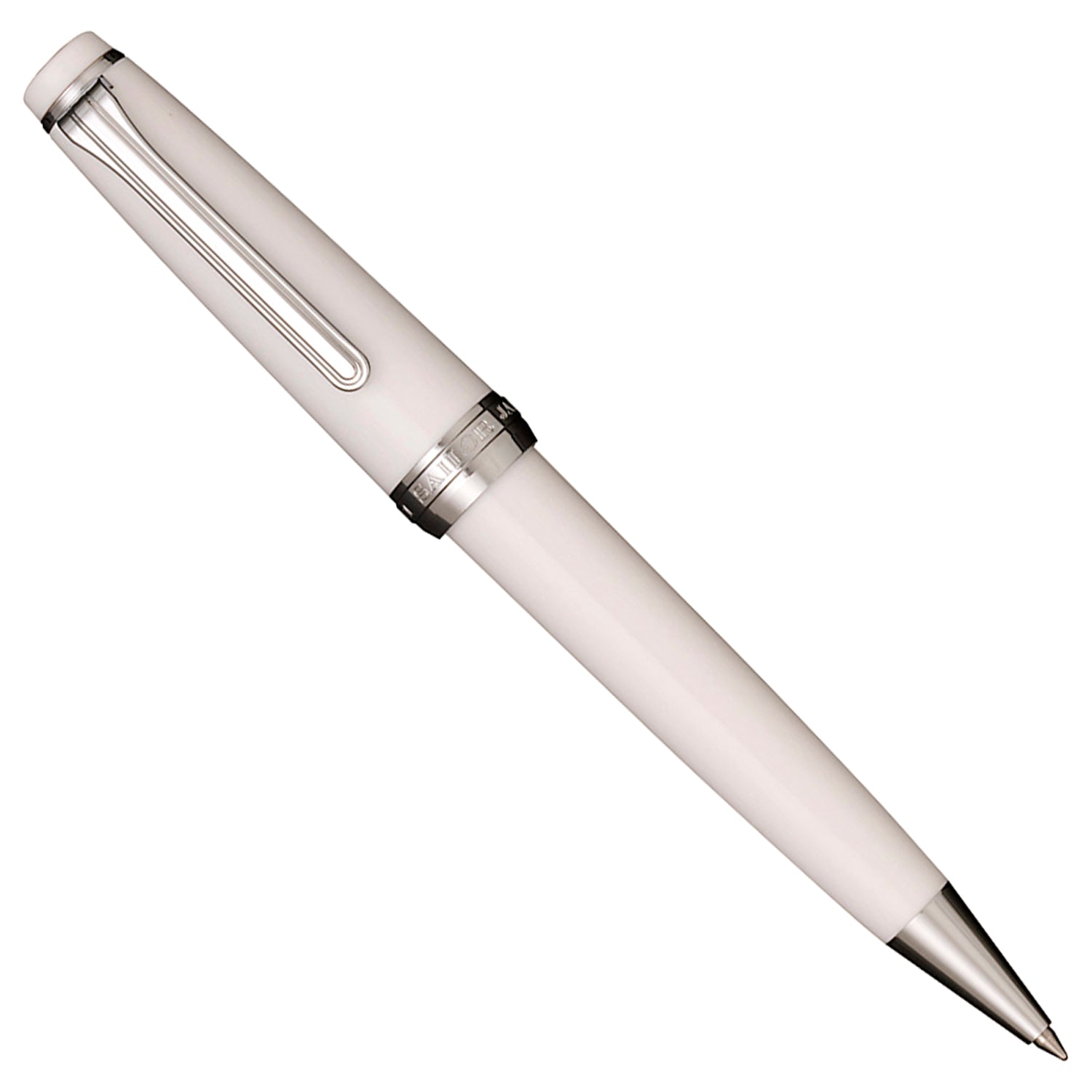 Sailor Progear Slim White CT Ballpoint Pen 16-0707-210