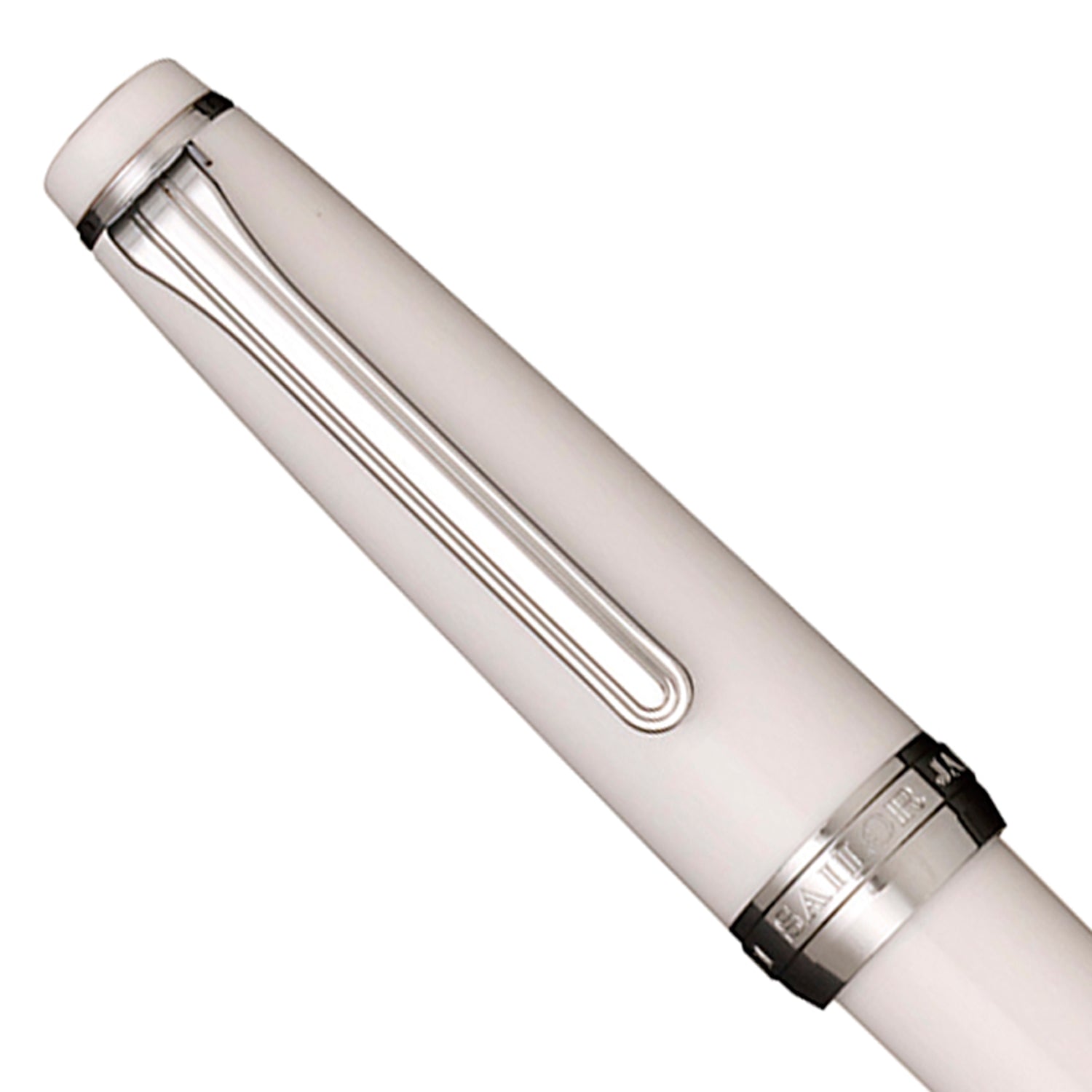 Sailor Progear Slim White CT Ballpoint Pen 16-0707-210