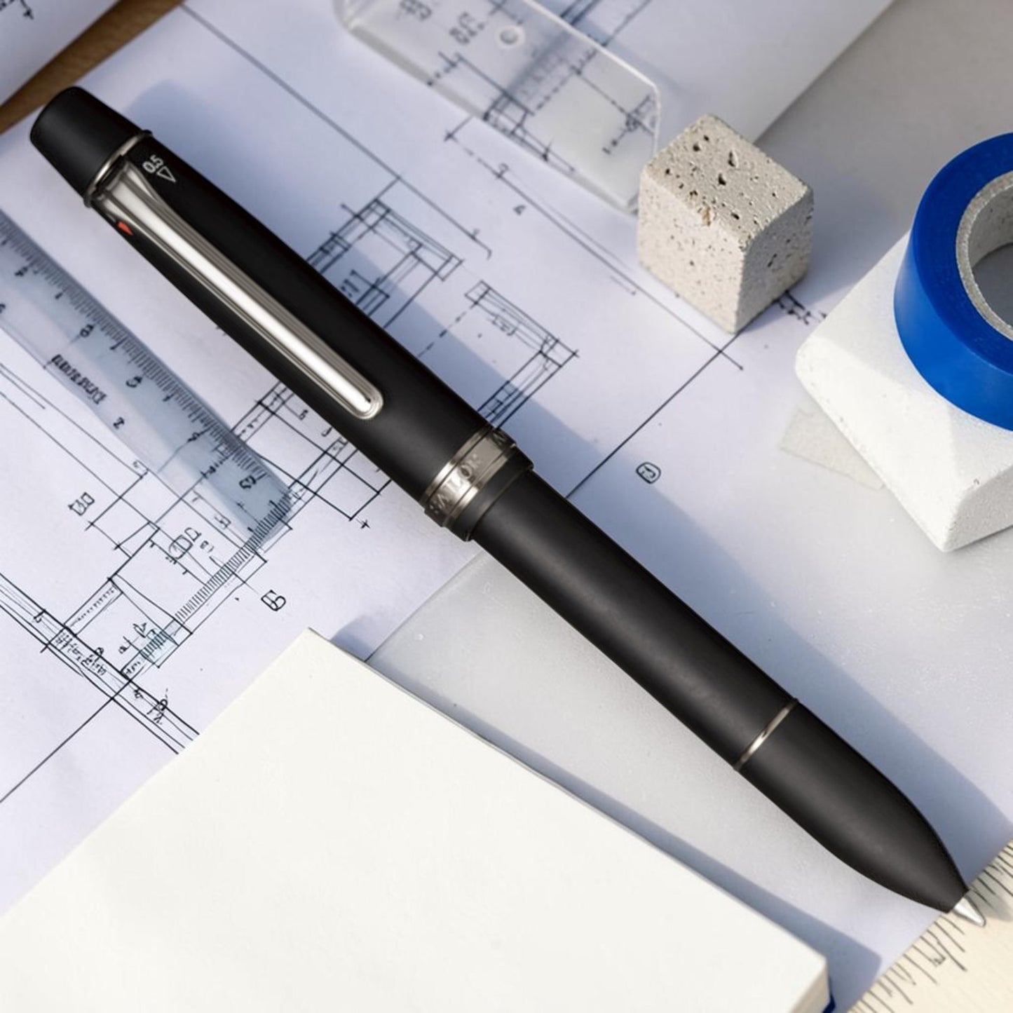 Sailor Progear Imperial Black CT Multi Functional Pen 16-0539-220