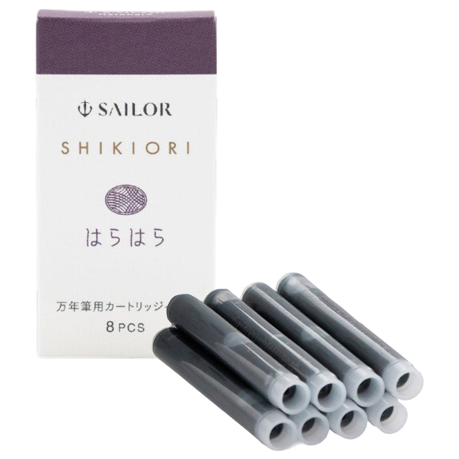 Sailor Shikiori Ink Cartridge (Harahara - Pack of 8) 13-0400-223