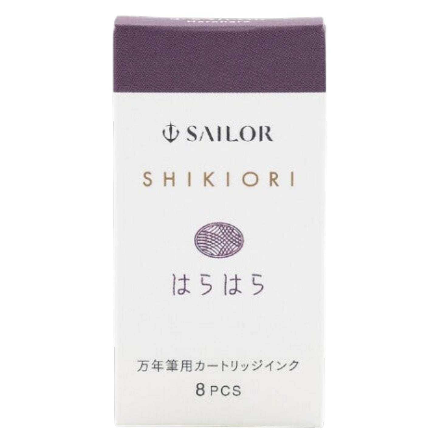 Sailor Shikiori Ink Cartridge (Harahara - Pack of 8) 13-0400-223