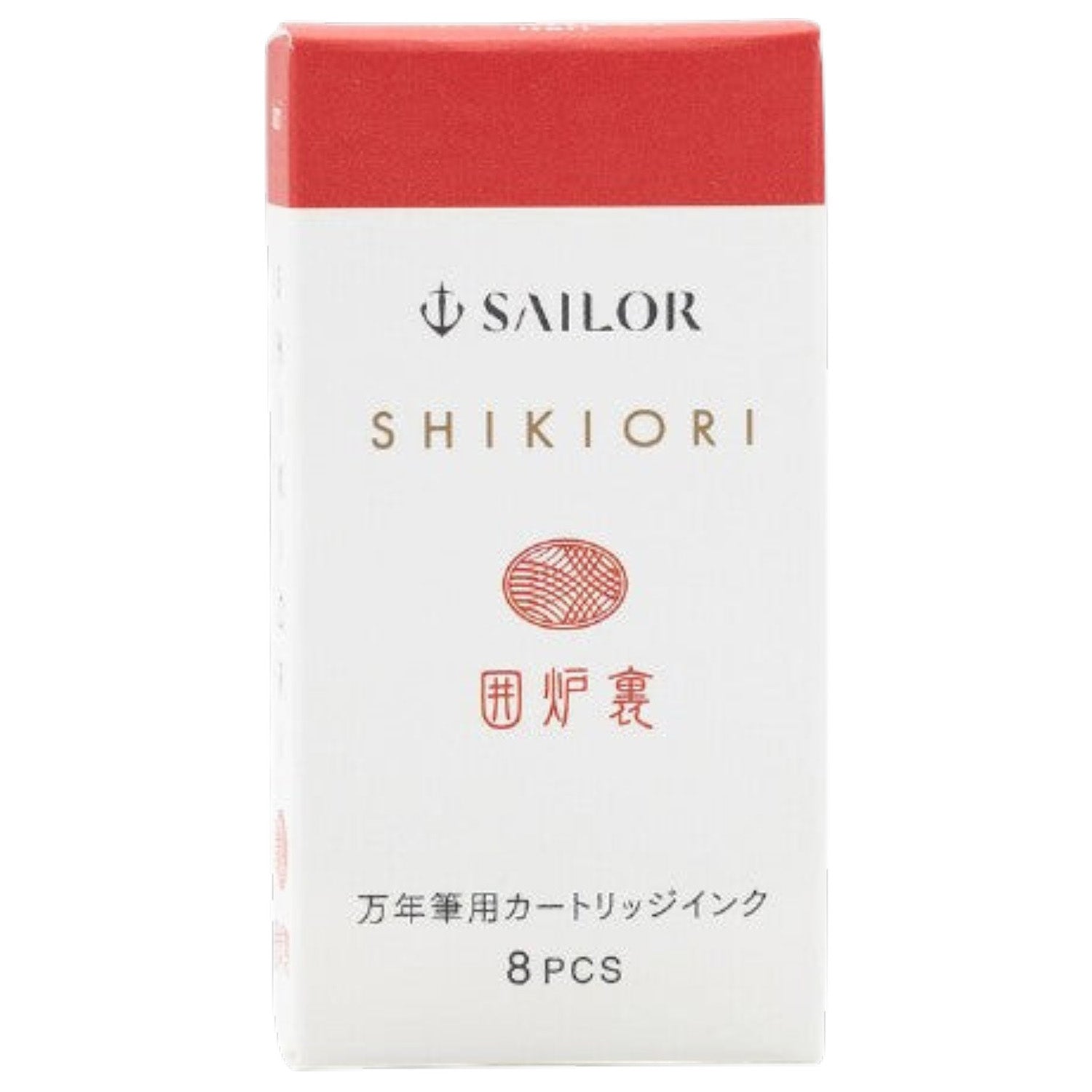 Sailor Shikiori Ink Cartridge (Irori - Pack of 8) 13-0400-209