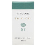 Sailor Shikiori Ink Cartridge (Komakusa - Pack of 8) 13-0400-230