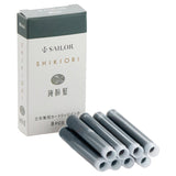 Sailor Shikiori Ink Cartridge (Miruai - Pack of 8) 13-0400-204