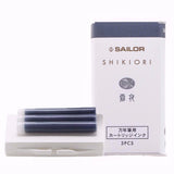 Sailor Shikiori Ink Cartridge (Shimoyo - Pack of 3) 13-0350-220