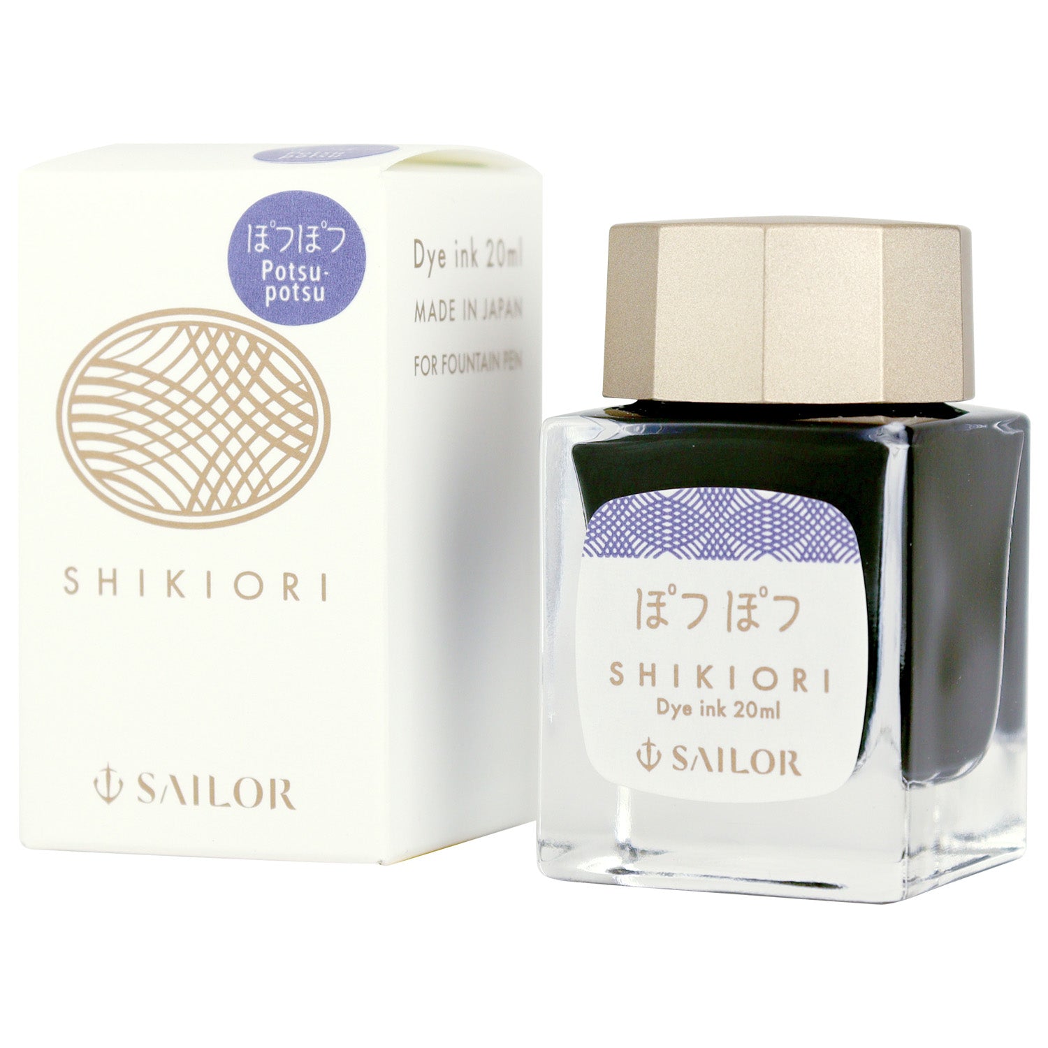 Sailor Shikiori Sound Of Rain Ink Bottle (Potsupotsu - 20 ML) 13-1008-224
