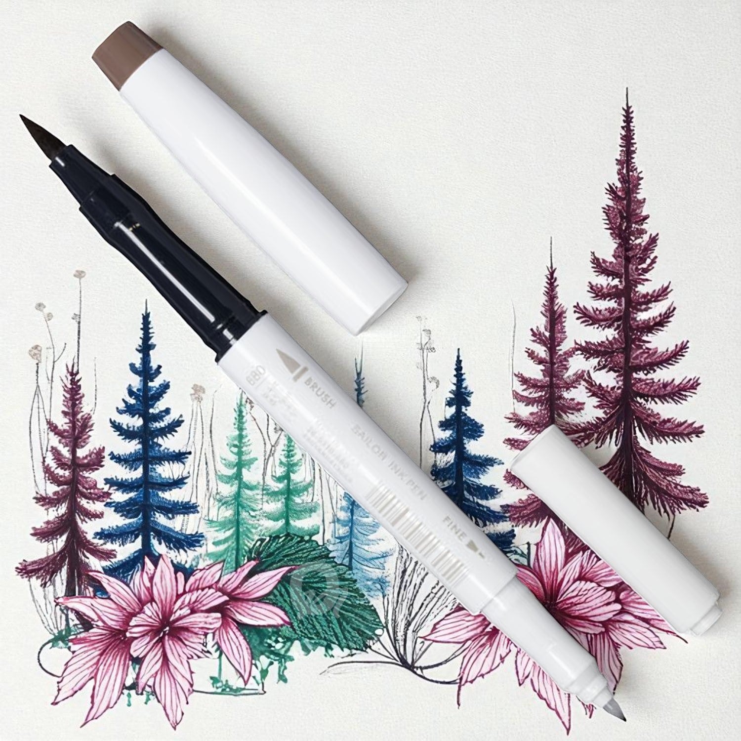 Sailor Studio 680 Brown Ink Marker 26-5210-680